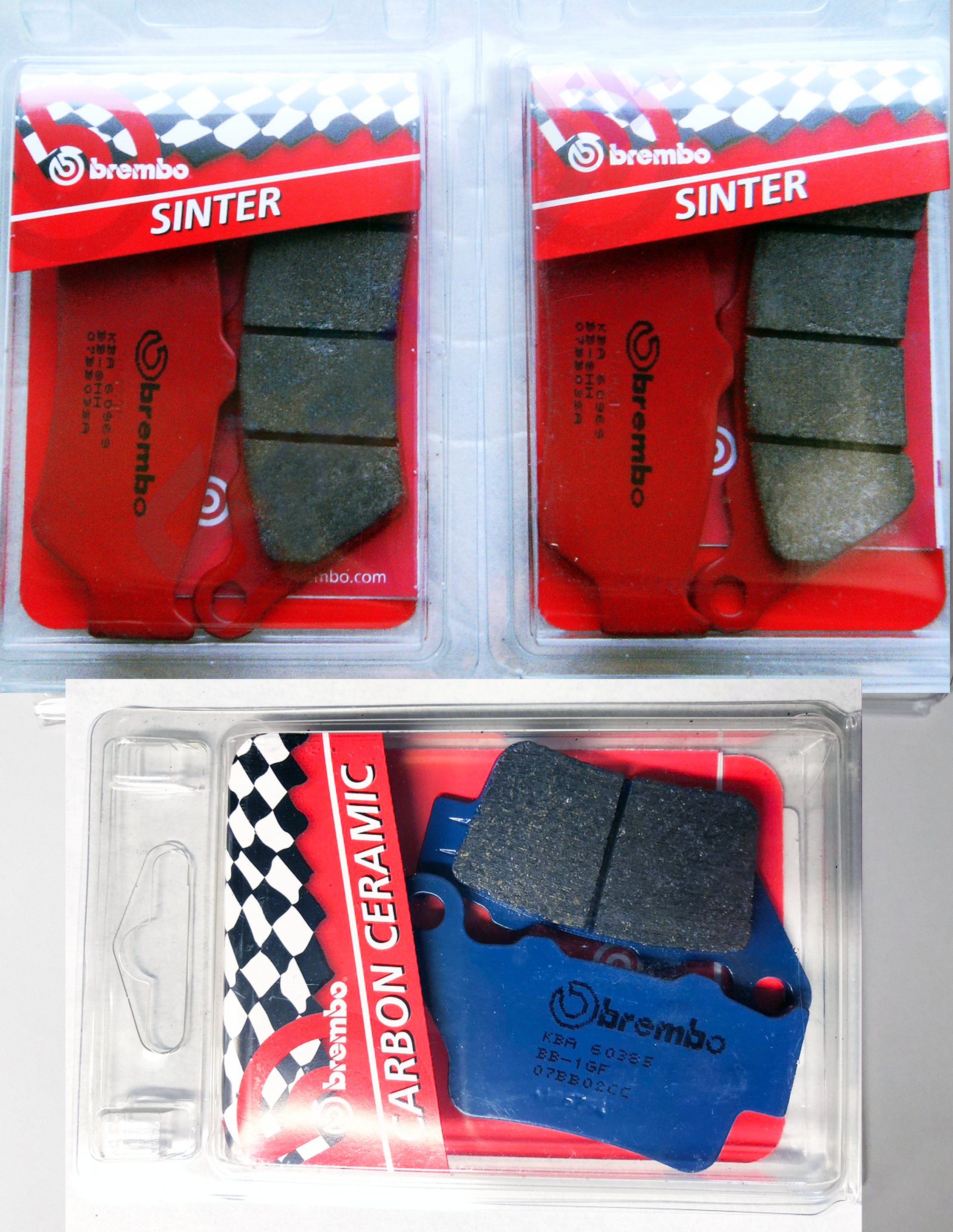BREMBO SA BRAKE PADS KIT FOR BMW F 850 GS 2019 > 2020 FRONT / REAR - Foto 1 di 3
